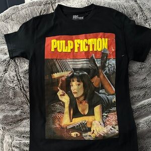 Pulp Fiction Black Graphic Tee